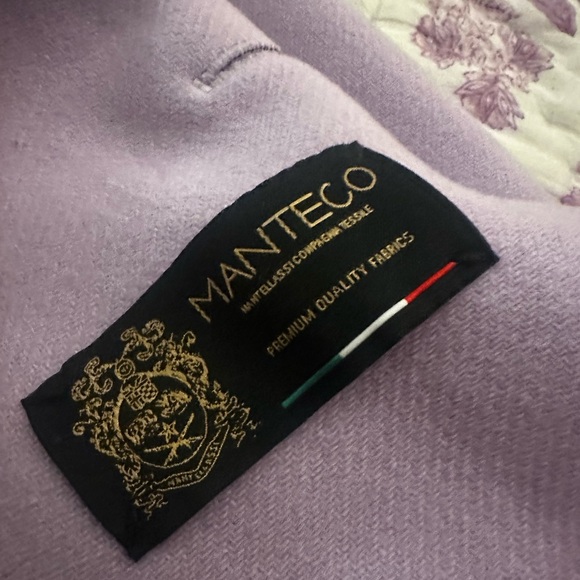 Manteco 100% Wool Lilac Coat Sold at Zara - Picture 4 of 6